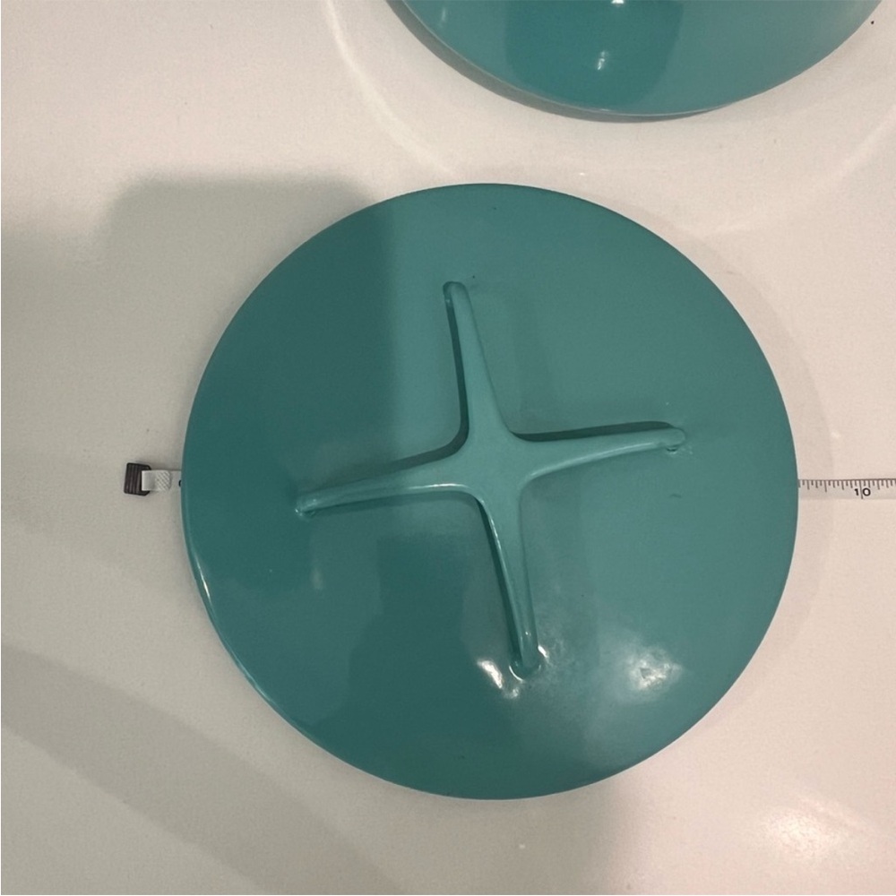 GUC IHQ vintage Dansk Kobenstyle pot, light teal/tuquoise/ 3 qt - Picture 4 of 8